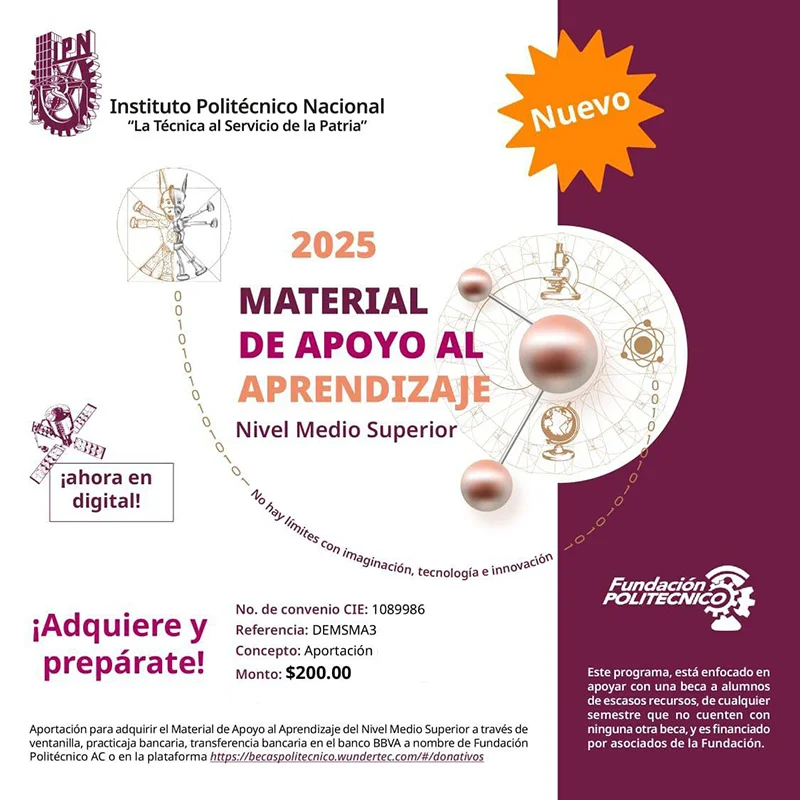 Material de Apoyo al Aprendizaje del Nivel Medio Superior